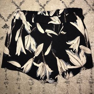Boohoo Floral Wrap Skort
